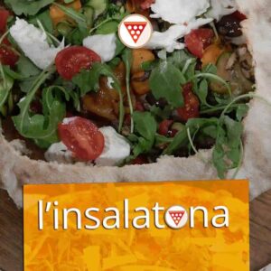 insalatona in crosta di pizza pizzeria trofarello