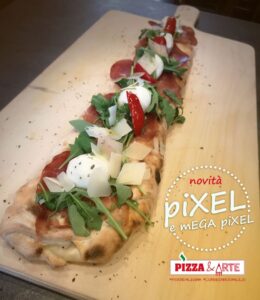 Pizza farcita Pixel a trofarello