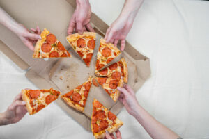 pizza sharing